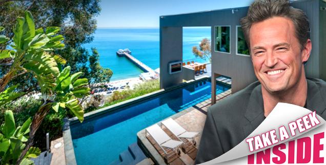 //matthew perry sells malibu home wide