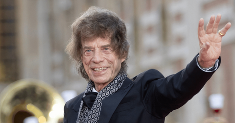 Composite photo of musician Mick Jagger.