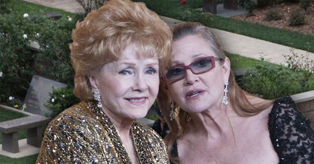 //Carrie Fisher Debbie Reynolds Funeral pp