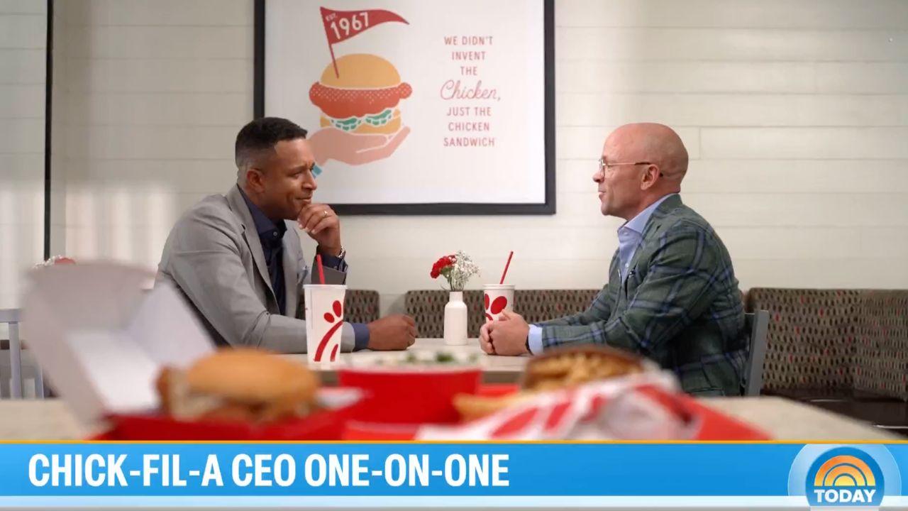 Image Of Andrew Cathy and Craig Melvin