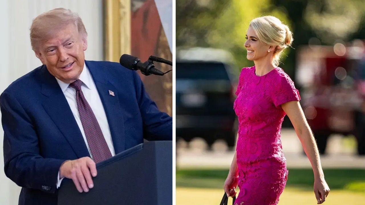 Photo of Natalie Harp, Donald Trump