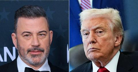 picture of Jimmy Kimmel and Donald Trump