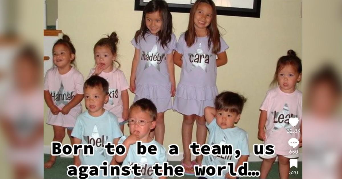 Photo of the Gosselin siblings