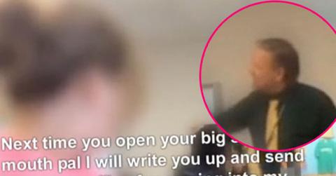 //middle school teacher caught watching porn video PP