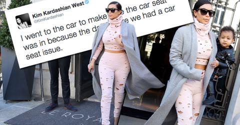 //kim kardashian and north