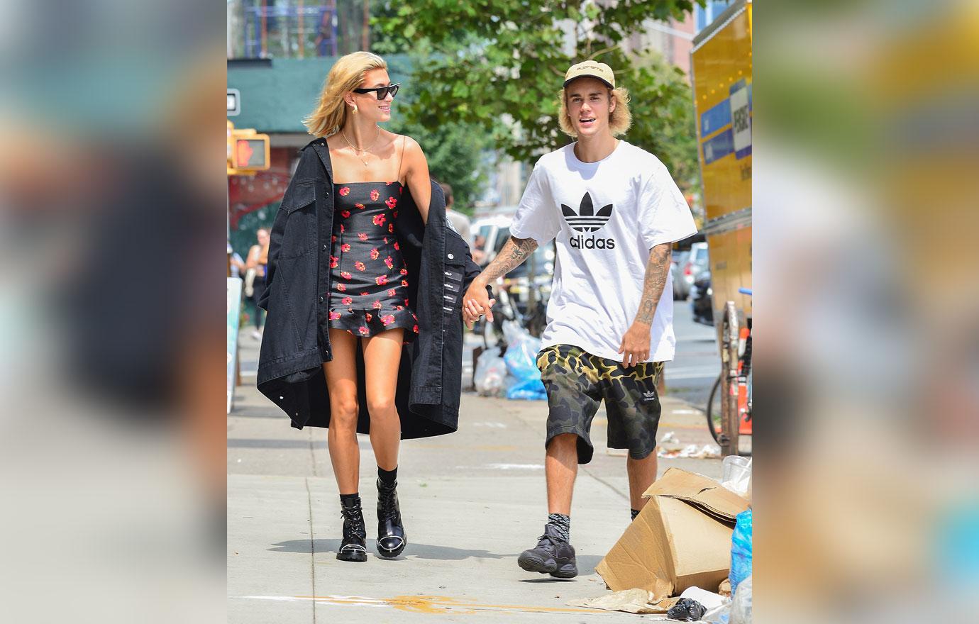 Justin Bieber And Hailey Baldwin Go On New York Date Night