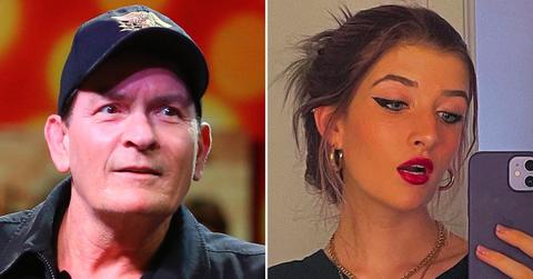 charlie sheen daughter onlyfans son photos