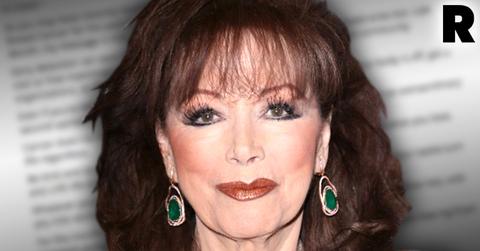 Jackie Collins Death Letter