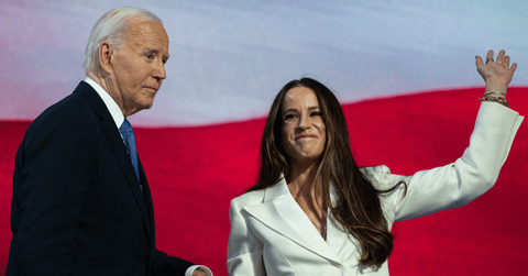 Photo of Joe and Ashley Biden