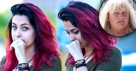 //paris jackson meltdown snubs debbie rowe pp