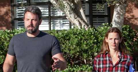 //ben affleck jennifer garner divorce rumor meeting pp