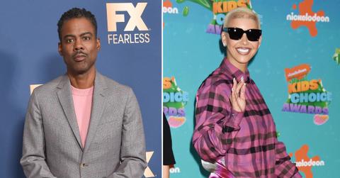 chris rock amber rose spotted together dating rumors pp