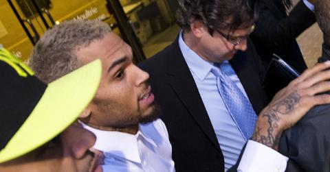 Chris-Brown-walks-court-washington-DC