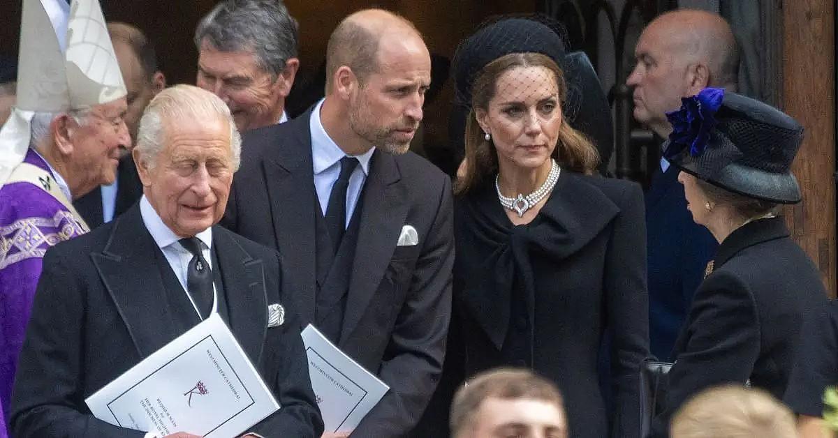 Photo of King Charles, Prince William and Prince Kate