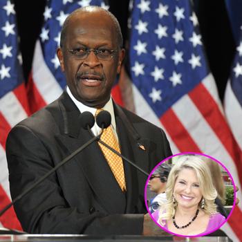 //herman cain sharon bialek splash landov