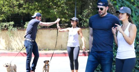 Chris Evans Minka Kelly Photos