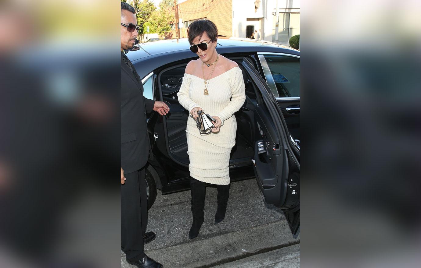 Kris Jenner Spotted Caitlyn Jenner Feud Sex Confession