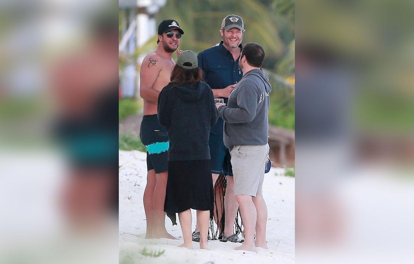 Gwen Stefani Bikini Blake Shelton Mexico Vacation