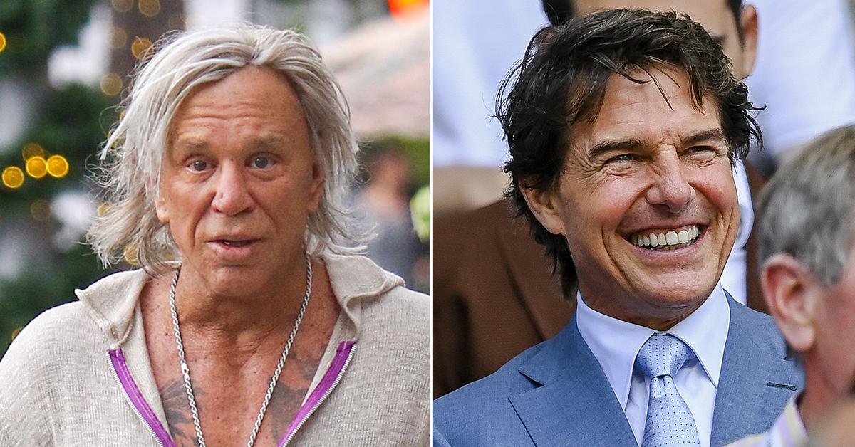 Mickey Rourke UNLOADS On 'Irrelevant' Tom Cruise