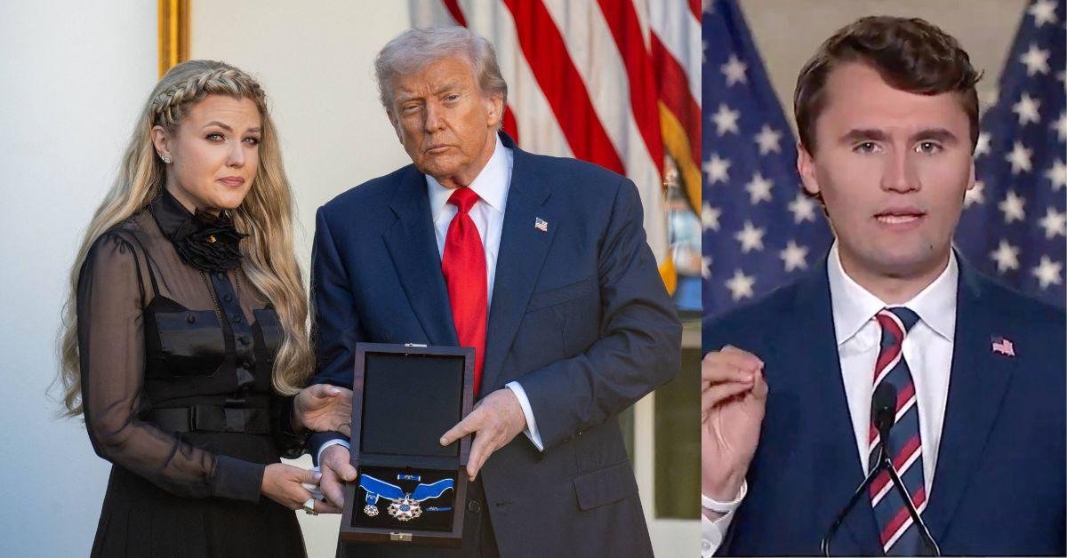 Tearful in a September 12 livestream, Erika Kirk thanked law enforcement and President Donald Trump while vowing to honor Charlie Kirk's legacy.