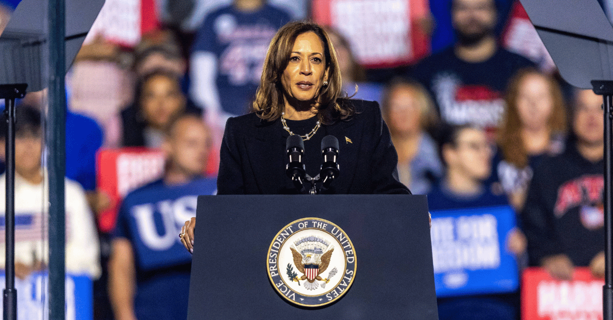 kamala harris delivers concession speech