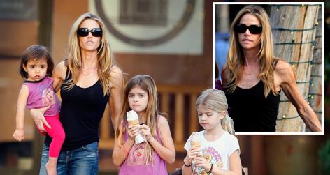 //denise richards skinny square splash