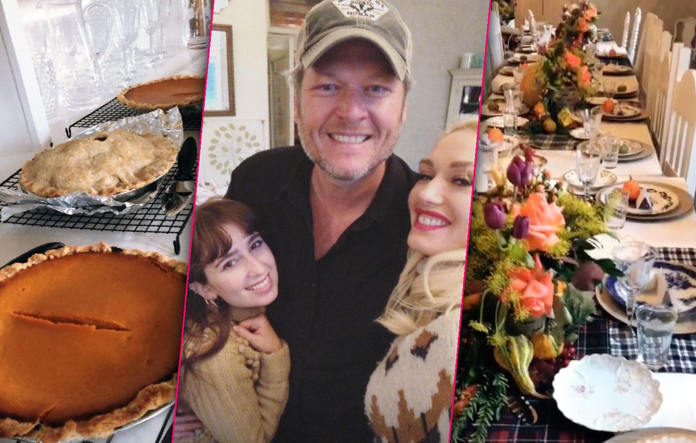 Blake Shelton And Gwen Stefani Celebrate Thanksgiving In Oklahoma