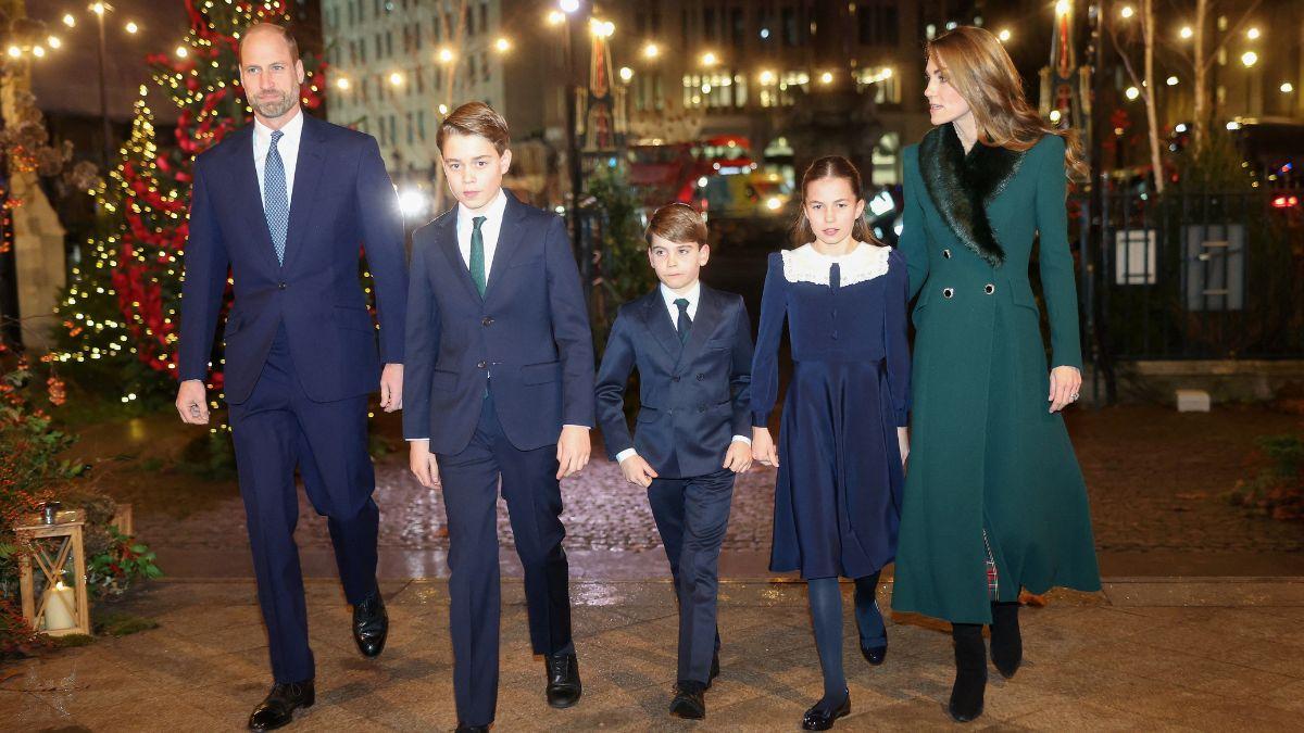 Photo of the Wales family
