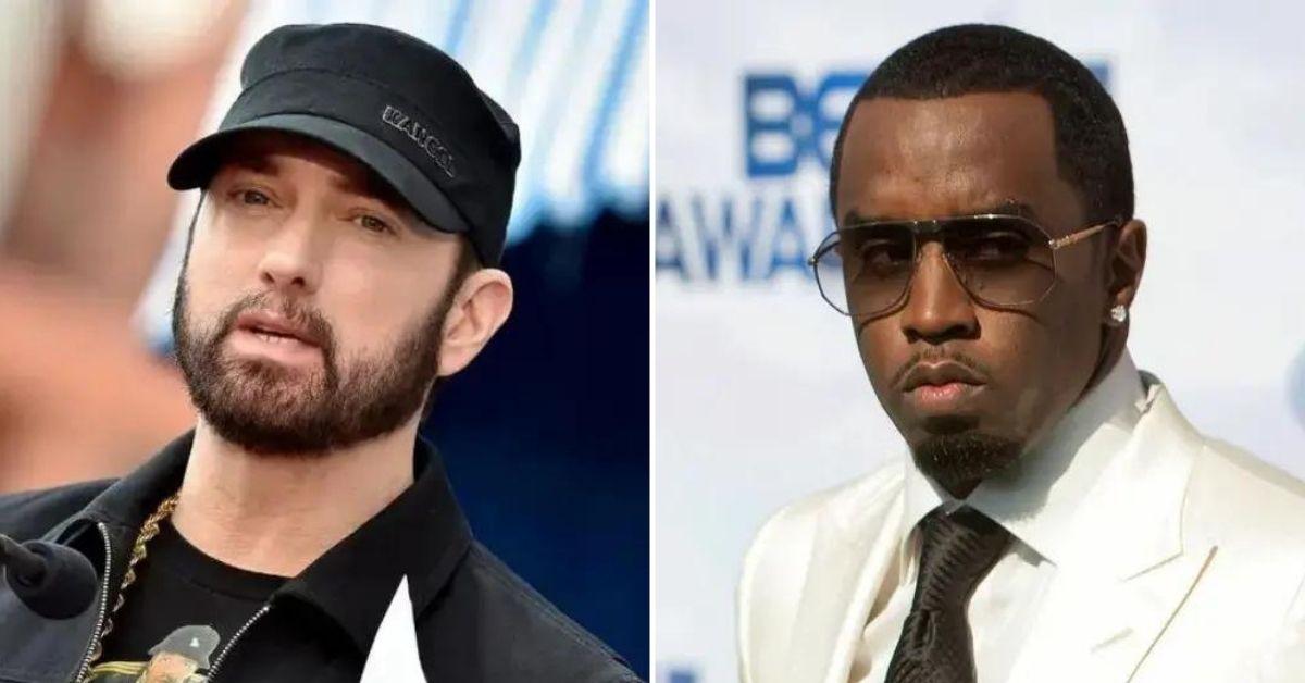 Eminem Hailed by Fans as 'Diddy Scandal Prophet' After Scathing Lyrics on New Album Decoded as 'Rape Rapper Warning'