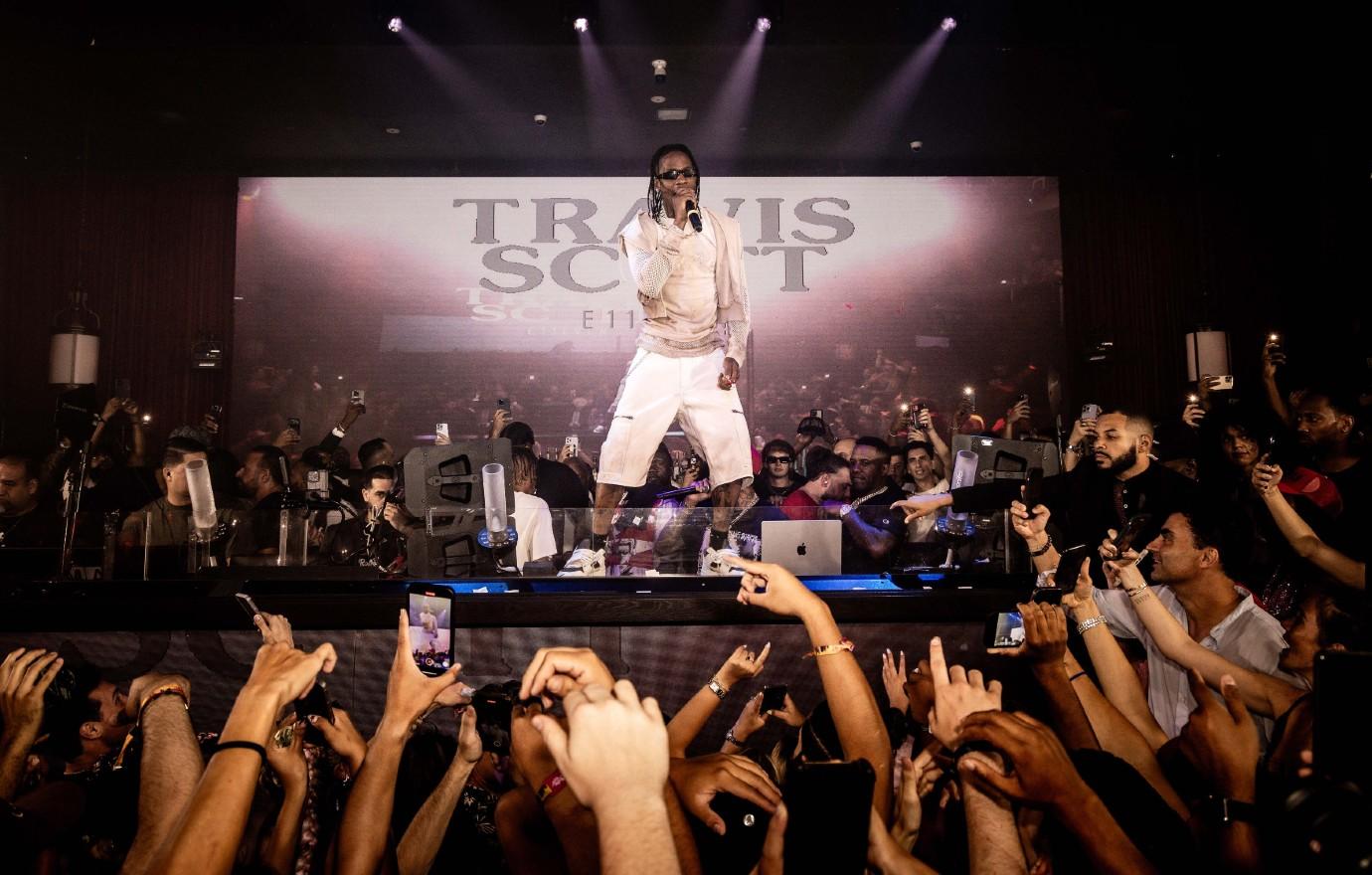 travis scott performs at eeven miami on july   photo credit alexander tamargo getty images