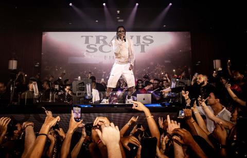 travis scott performs at eeven miami on july photo credit alexander tamargo getty images