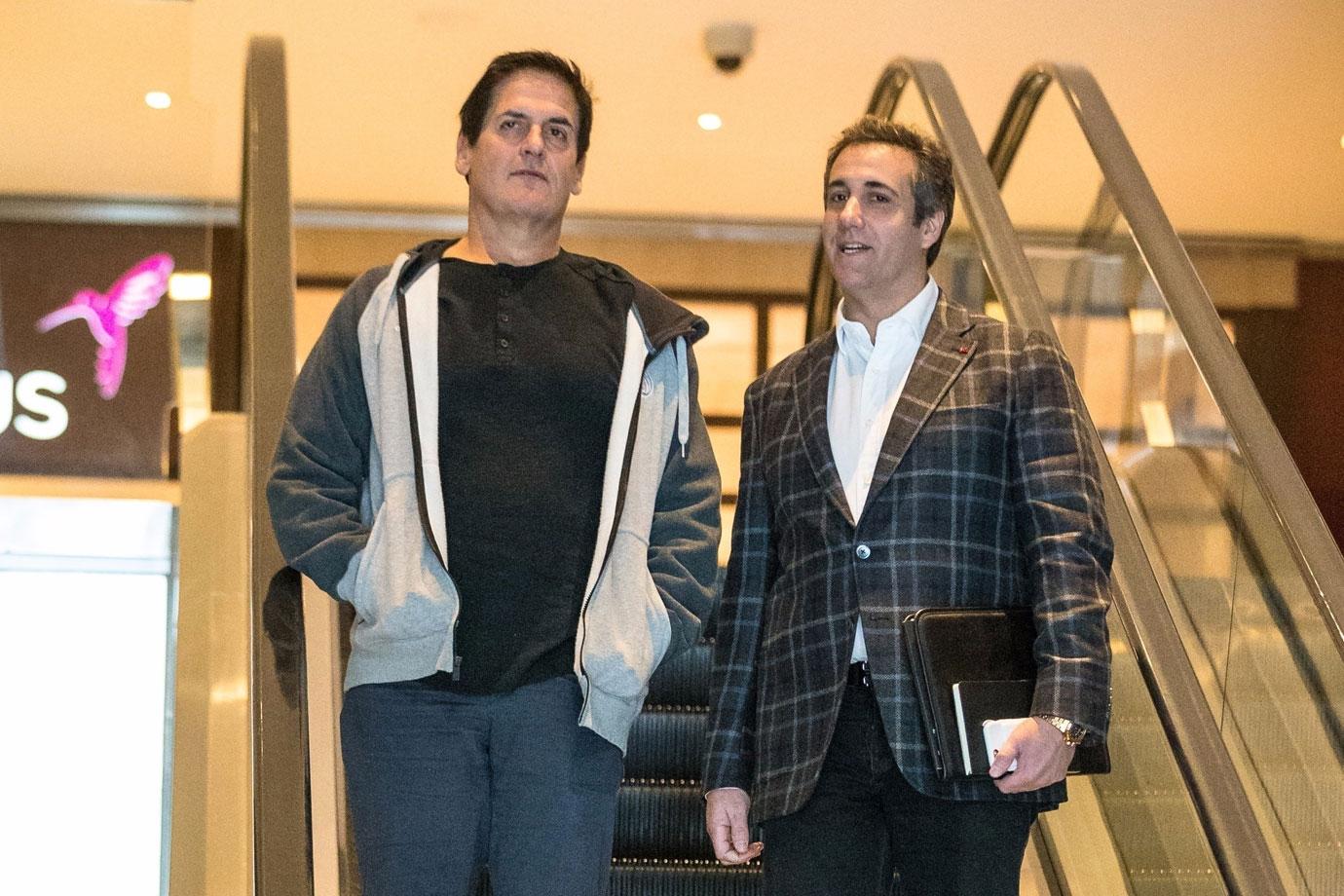 //mark cuban michael cohen breakfast meeting nyc