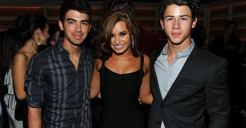 //nick jonas joe jonas demi lovato