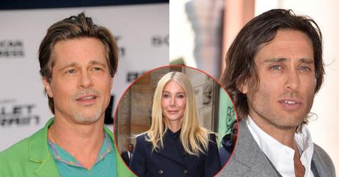 Gwyneth Paltrow's praise for Brad Pitt reportedly leaves her husband, Brad Falchuk, feeling unhappy.