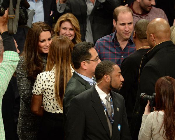 //will kate attend basketball game at barclays jayz beyonce