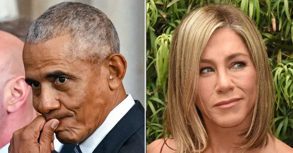 jennifer aniston brad pitt relationship deny rumors barack obama