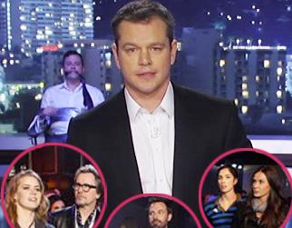 //kimmel matt damon nc