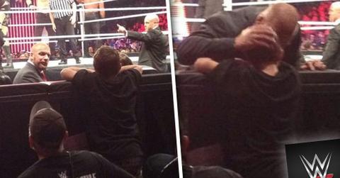 WWE Wrestler Consoles Young Fan