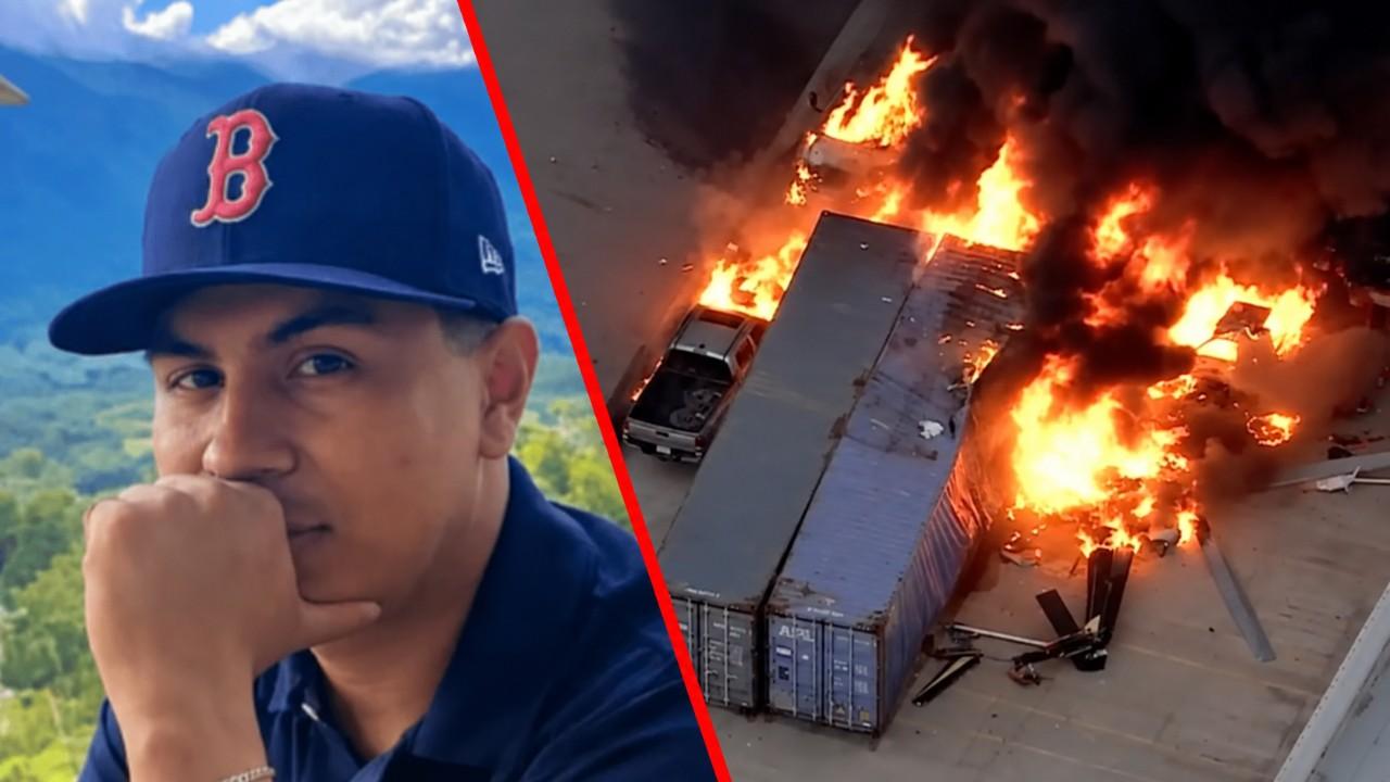 picture of Edy Gutierrez Mejia and new chopper crash