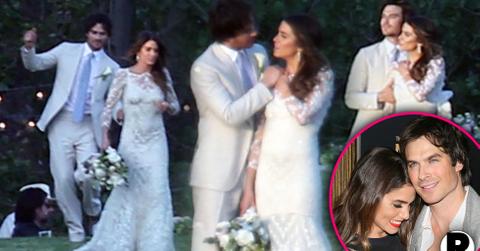 Nikki Reed & Ian Somerhalder Married -- Wedding Photos