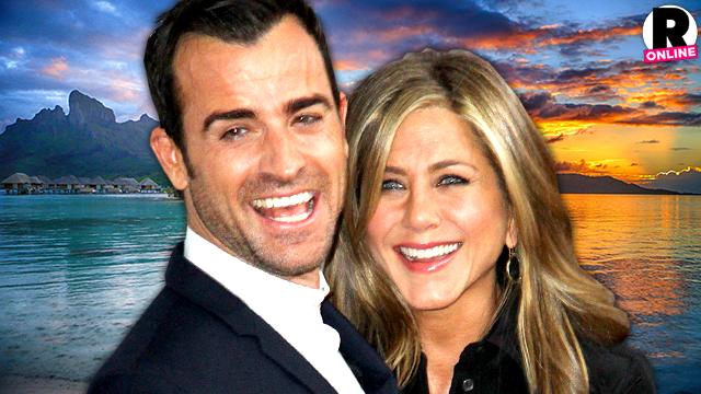 jennifer Aniston & Justin Theroux Bora Bora Honeymoon