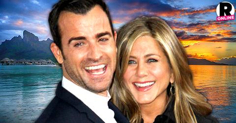 jennifer Aniston & Justin Theroux Bora Bora Honeymoon