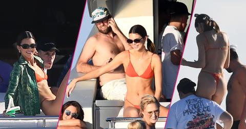 Kendall Jenner Rocks Hot Pink Bikini In Miami