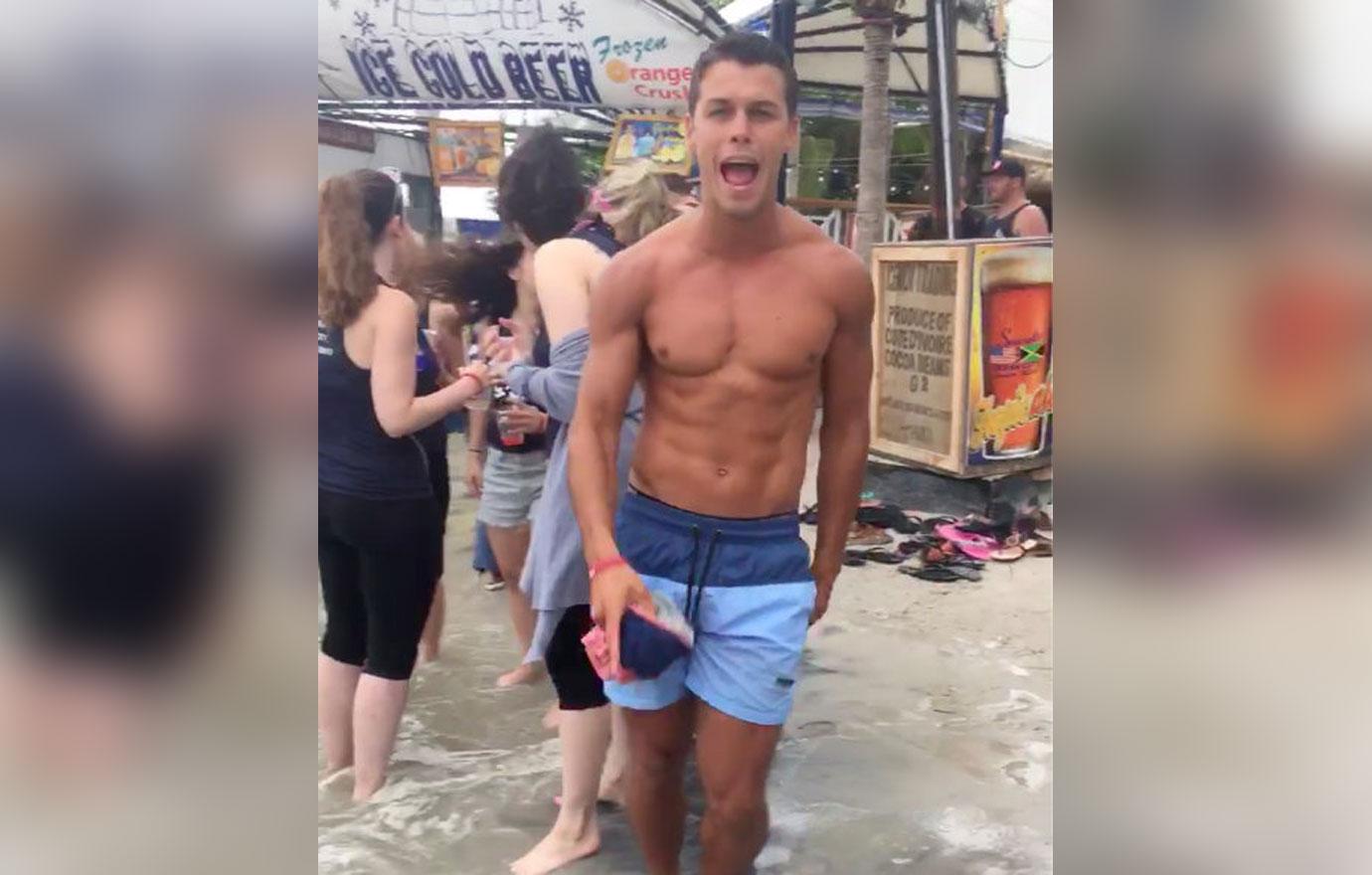 Shocking Photos: Miranda Lambert's Husband Strips Down