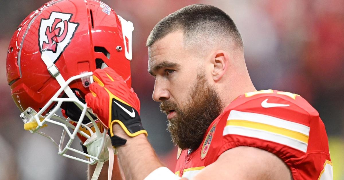 travis kelce whisked away from chiefs parade video pp