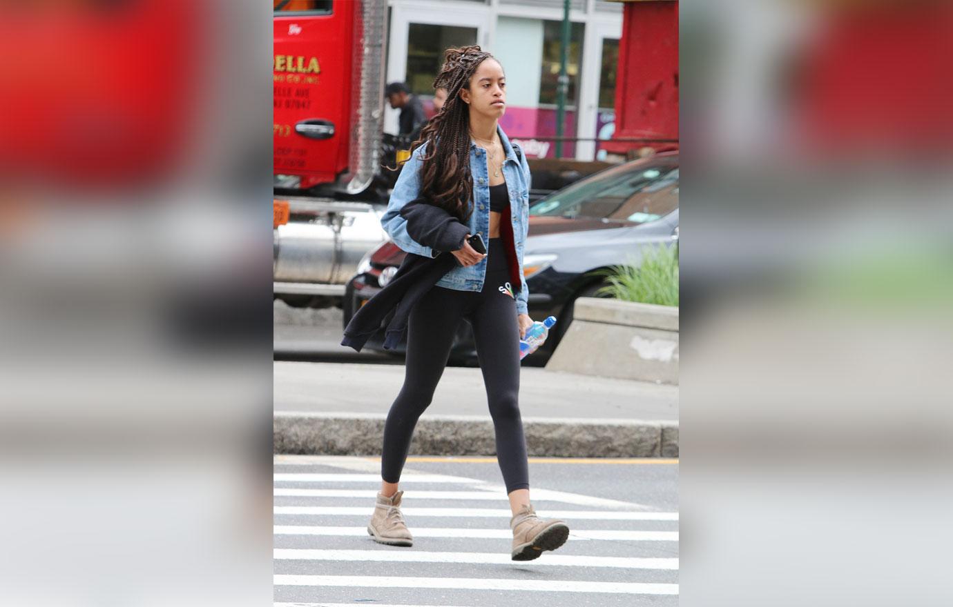 Malia Obama Braids NYC Harvard