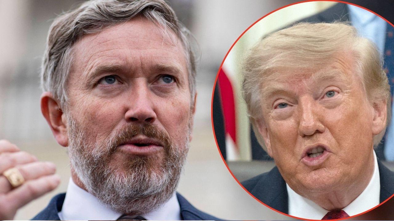 Photo of Thomas Massie, Donald Trump