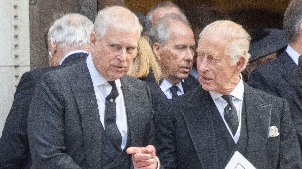 picture of king charles and andrew windsor