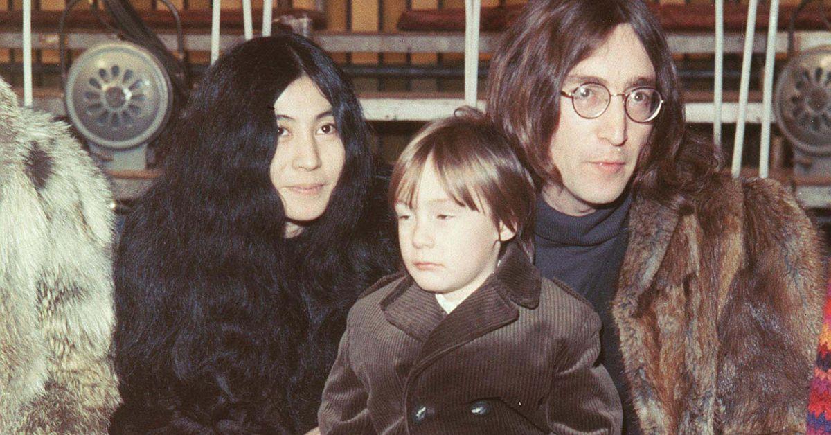 qthemusic/john lennon yoko ono and julian lennon