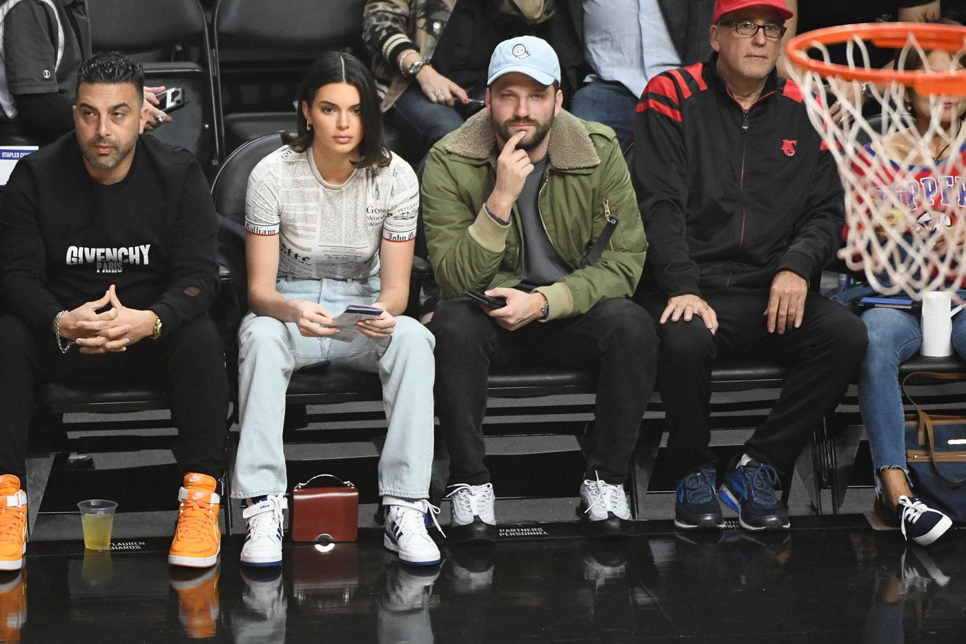 Kendall Jenner Watches Boyfriend Blake Griffin